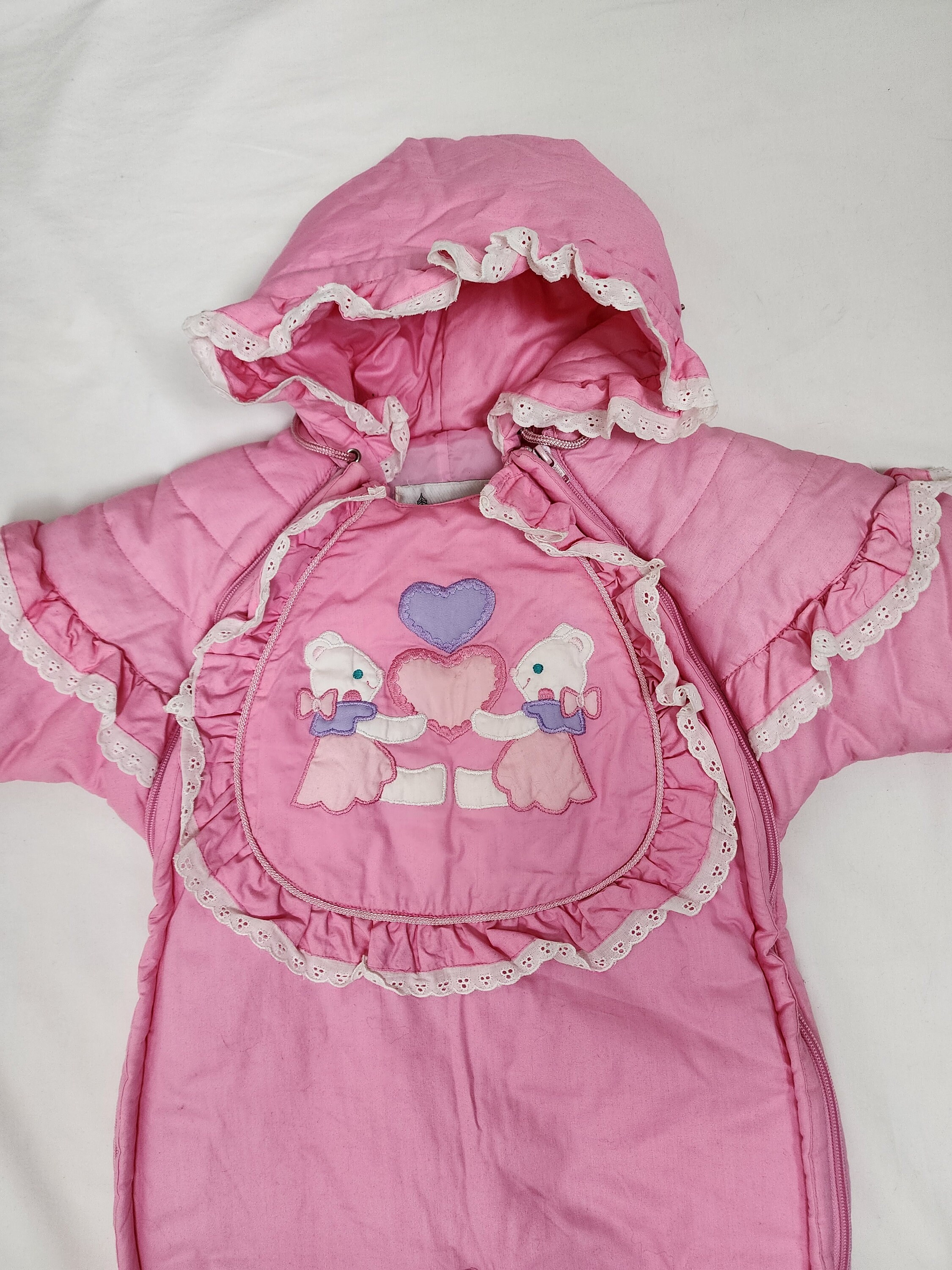London fog shop baby girl snowsuit