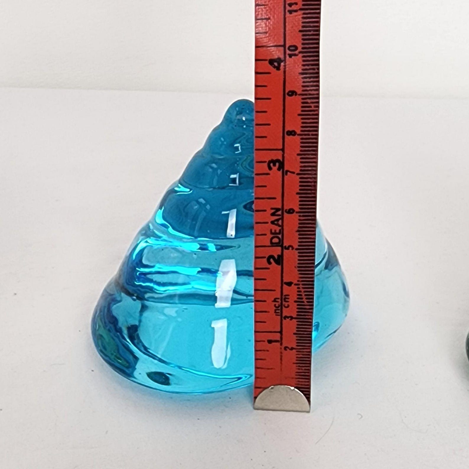 Ocean Theme Handblown Art Glass Starfish & Seashell Paperweights Home ...