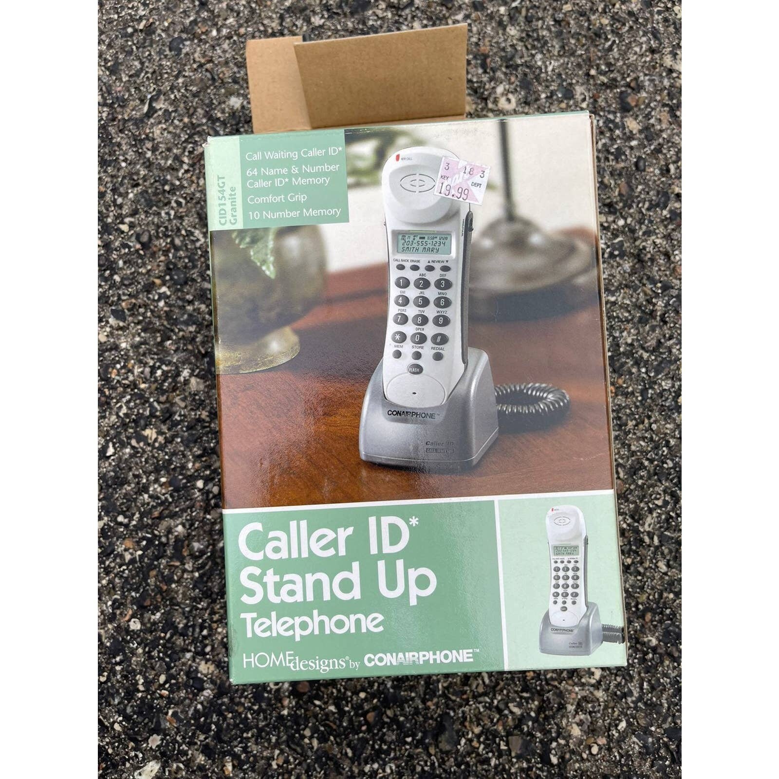 Conairphone caller ID stand up telephone Etsy