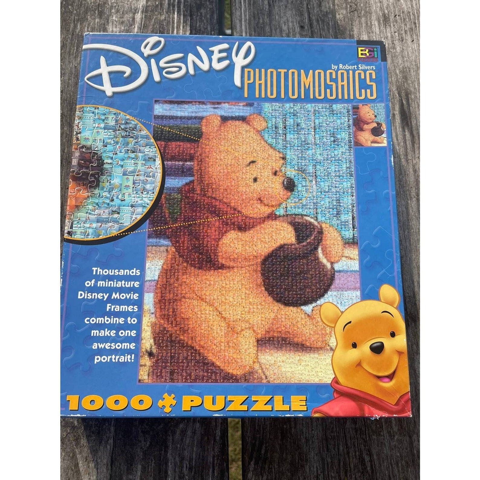 WINNIE THE POOH Disney Puzzle Etsy