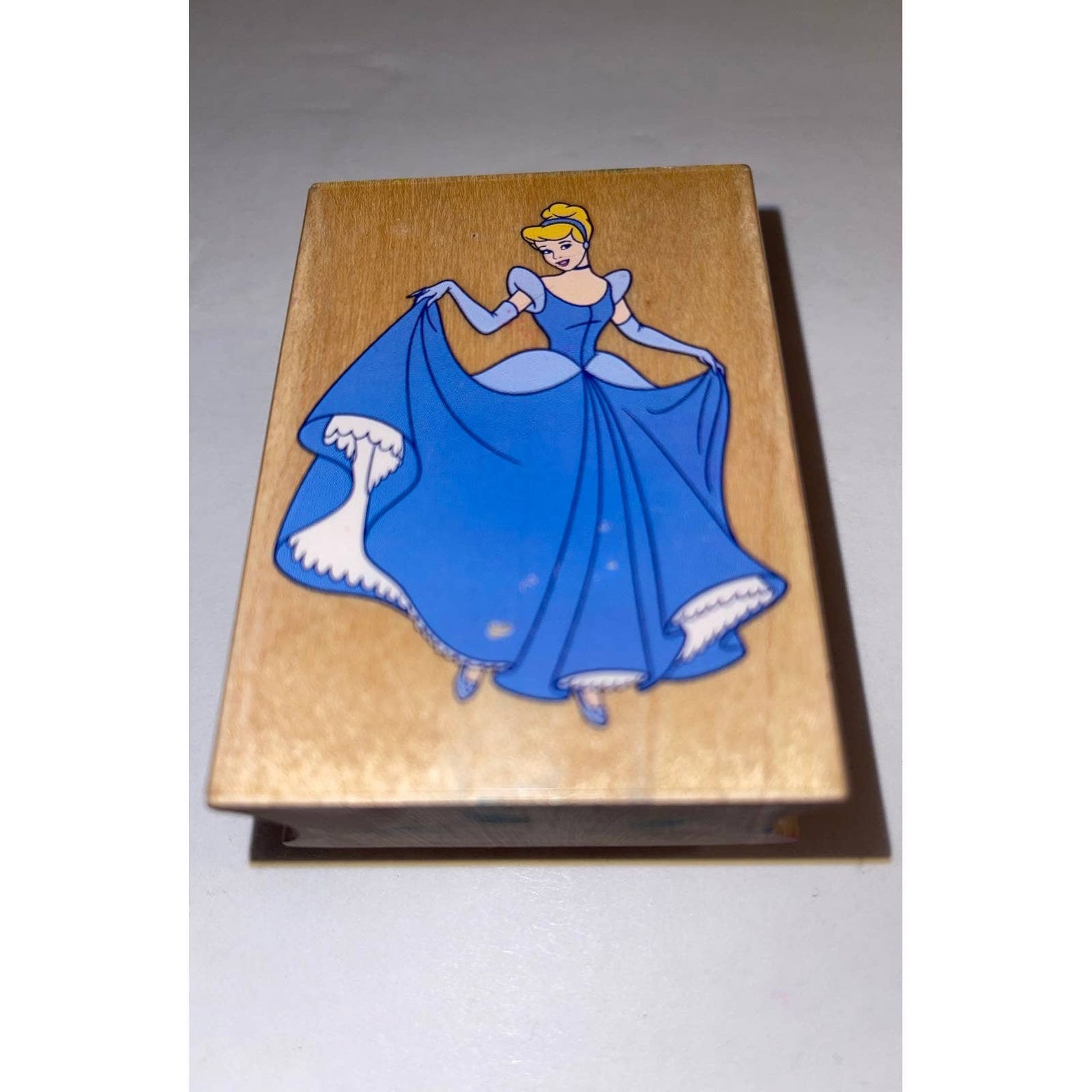 Walt Disney Cinderella Princess Rubber Stamp Disney Lovers Etsy