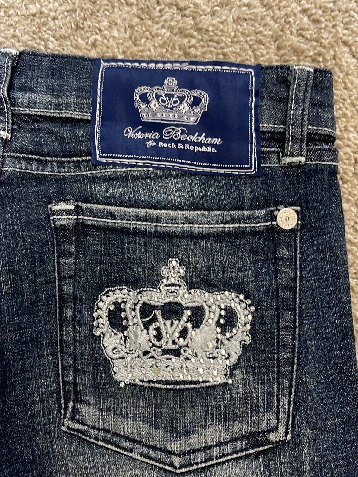 Victoria Beckham Republic Bootcut Jeans Womens 30 South - Etsy