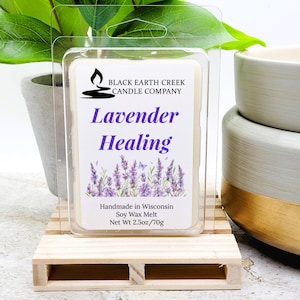 Lavendel-Wachsschmelze, Lavendel-Soja-Schmelze, Duft-Sojawachs-Schmelze, Sojawachs-Schmelze, Ganz natürliche Wachsschmelze, Bio-Wachs schmelzen, Bio-Soja-Wachs-Torte