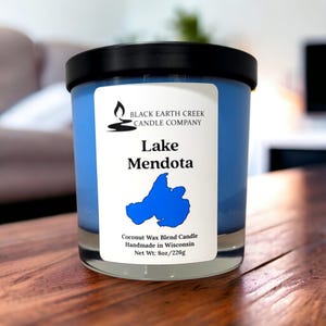 Lake scented coconut soy candle, fresh soy candle, handmade candle, soy wax candle, coconut candle, soy wax, coconut wax, coconut soy wax