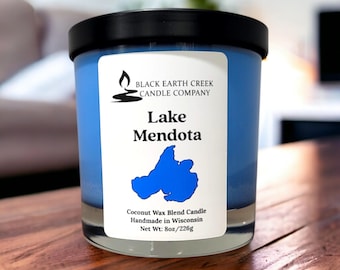 Lake scented coconut soy candle, fresh soy candle, handmade candle, soy wax candle, coconut candle, soy wax, coconut wax, coconut soy wax