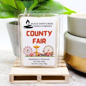 County Fair Wachsschmelze, Apfelwachsschmelze, duftende Sojawachsschmelze, Wachsschmelze, Sojawachstörtchen, natürliche Wachsschmelze, lang anhaltende Wachsschmelze, duftende Wachsschmelze