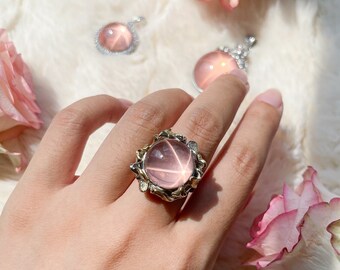 Star rose 2024 quartz ring