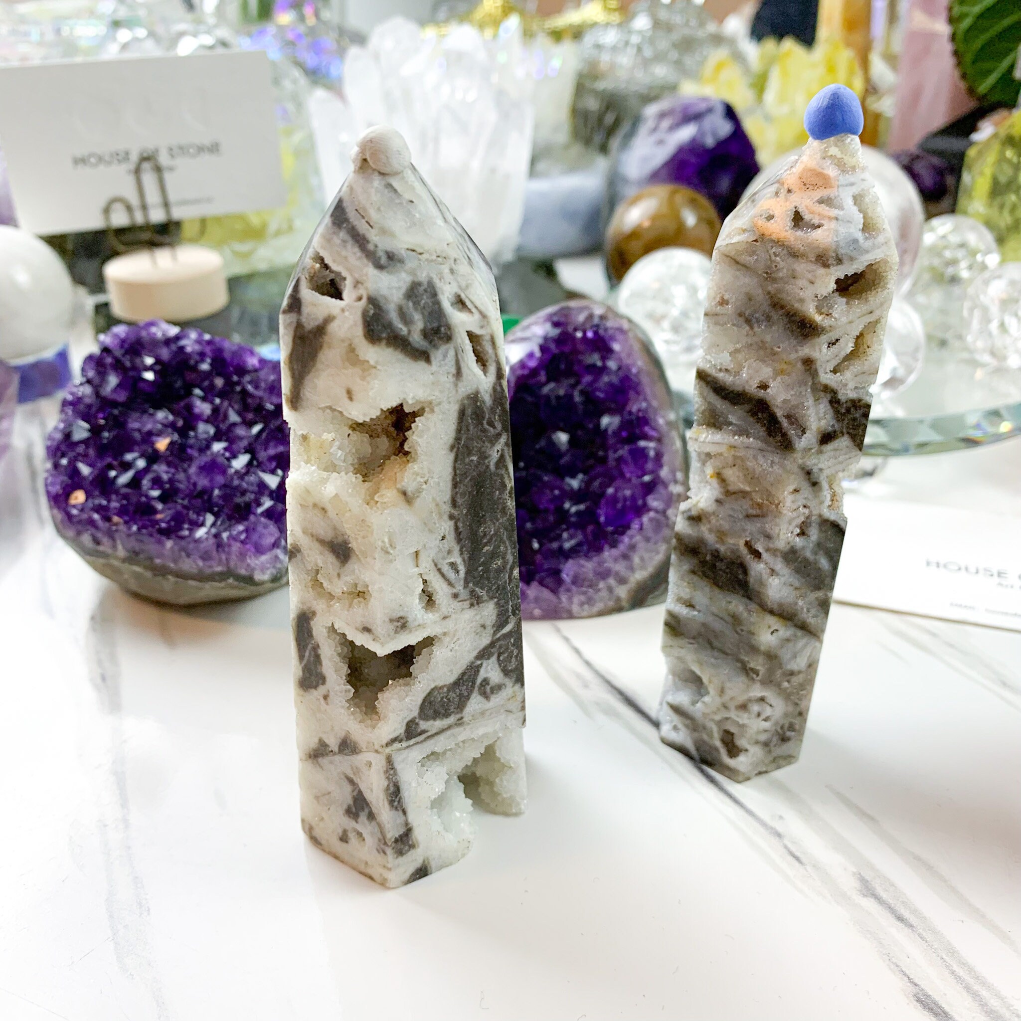 Tour de La Pointe Sphalérite/Tour Minéraux/Pierre Précieuse