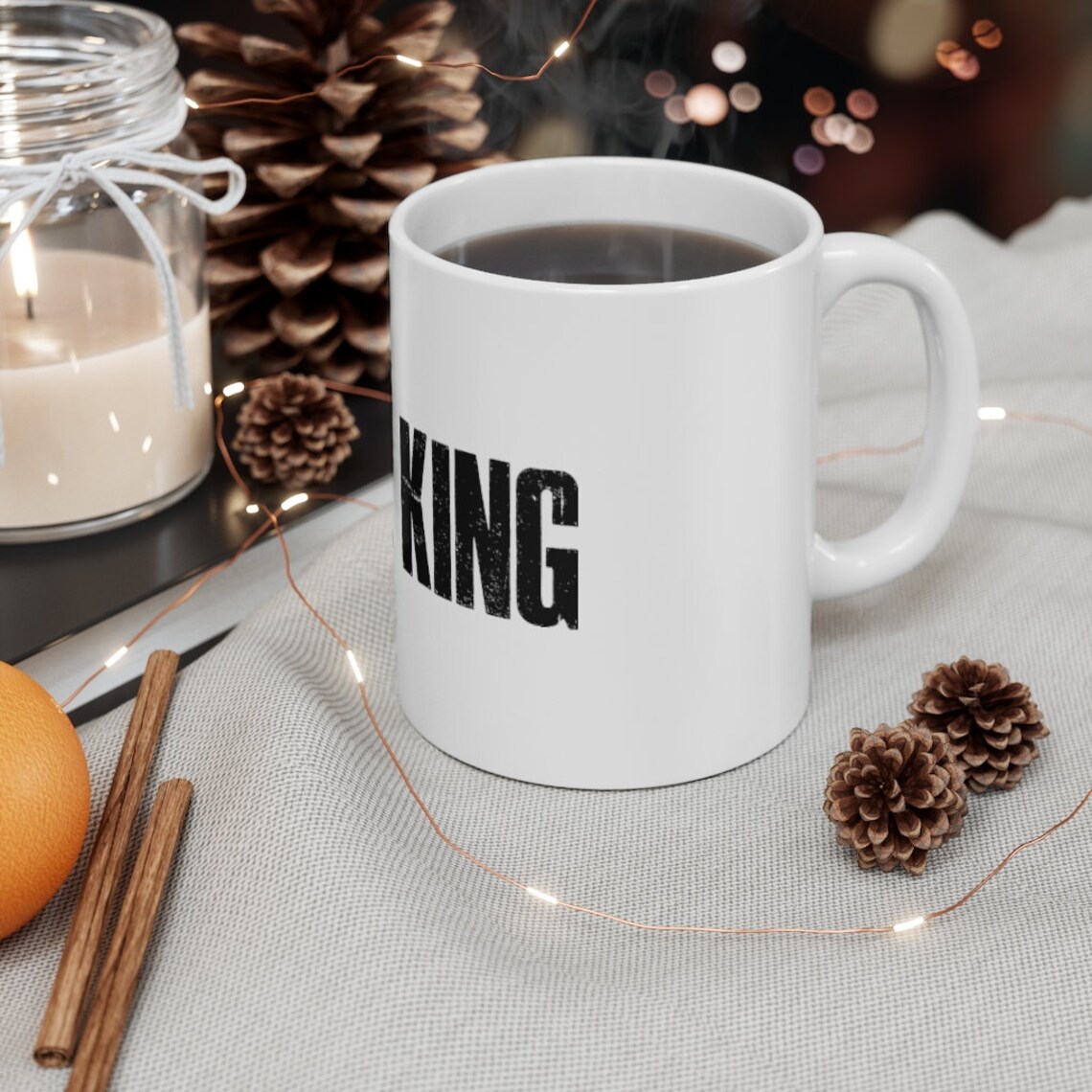 The KING Coffee Mug 11oz Etsy