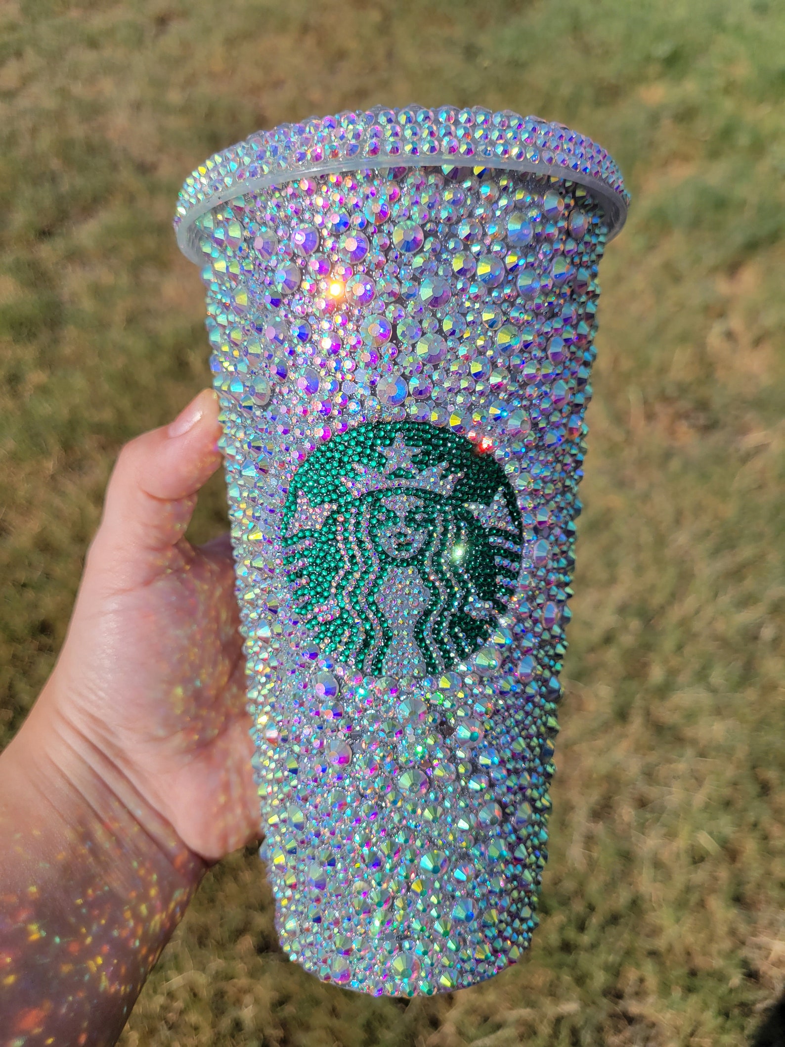 Starbucks Bling Tumbler Personalized Starbucks Cup Etsy