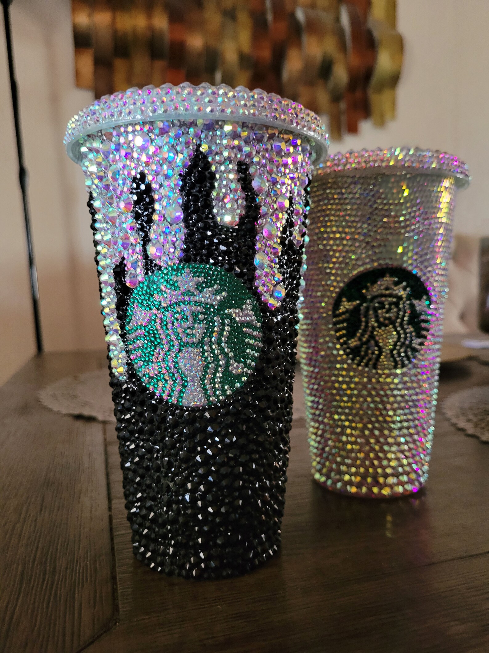 Starbucks bling tumbler Personalized Starbucks cup Etsy