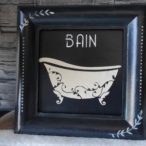 Bathroom frame