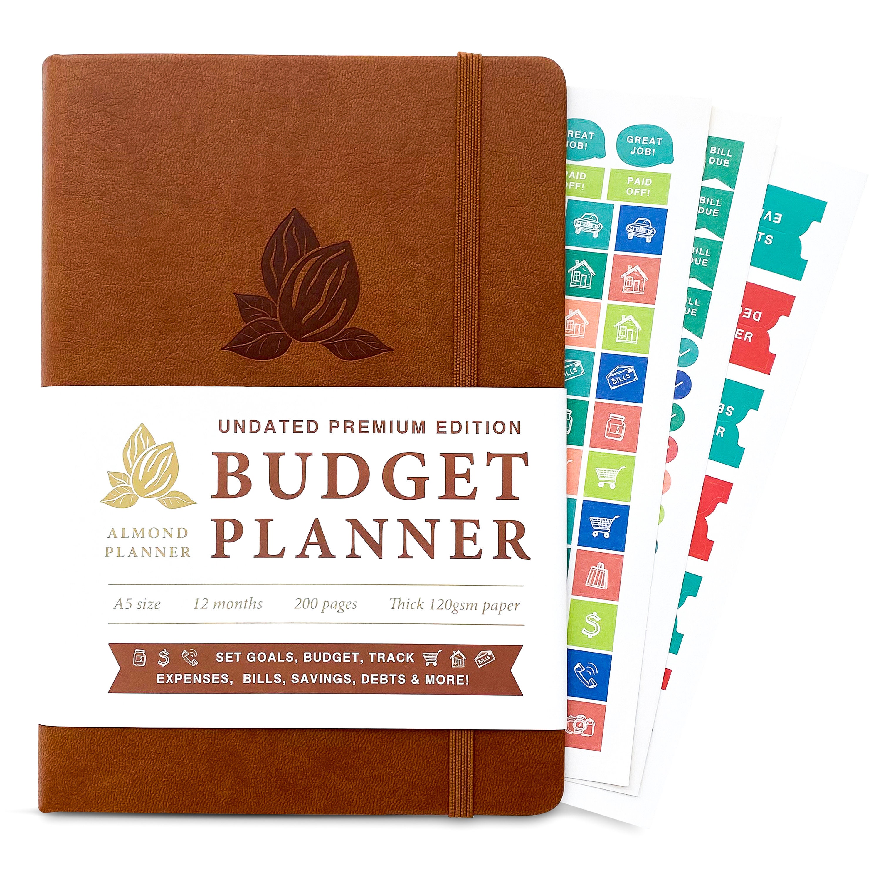 Budget Planner Undated Budget Book Financial Planner A5 Etsy