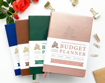 IMPERFECT Budget Planner Undated Budget Book, Financial Planner A5 Track Expenses Savings Debts, Undated Bill Tracker SECONDS SALE