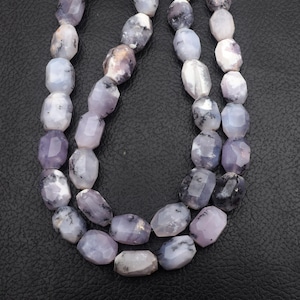 Dendrite opal beads, size 8-15 mm, Faceted beads, nugget beads, drilled beads, Natural Dendrite opal beads, handmade beads, tumble beads