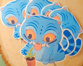 Kpop Demon Hunters Derpy Tiger Sticker