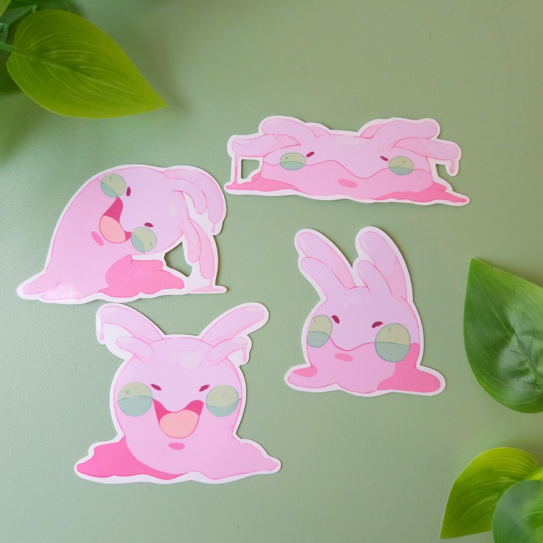 Grumpy Pokemon Sticker Goomy Gang Pokemon Stickers - Etsy