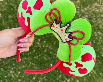 Poison Apple glow in the Dark inspired ears | Evil queen ears.