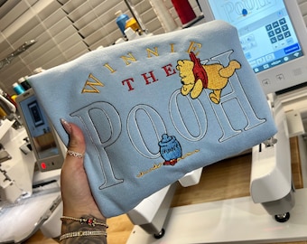 Disneyland Embroidered Sweatshirt: Mickey Mouse, DisneyWorld Trip