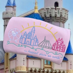 Disneyland Embroidered Crewneck Sweatshirt