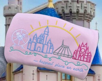 Disneyland Embroidered Crewneck Sweatshirt