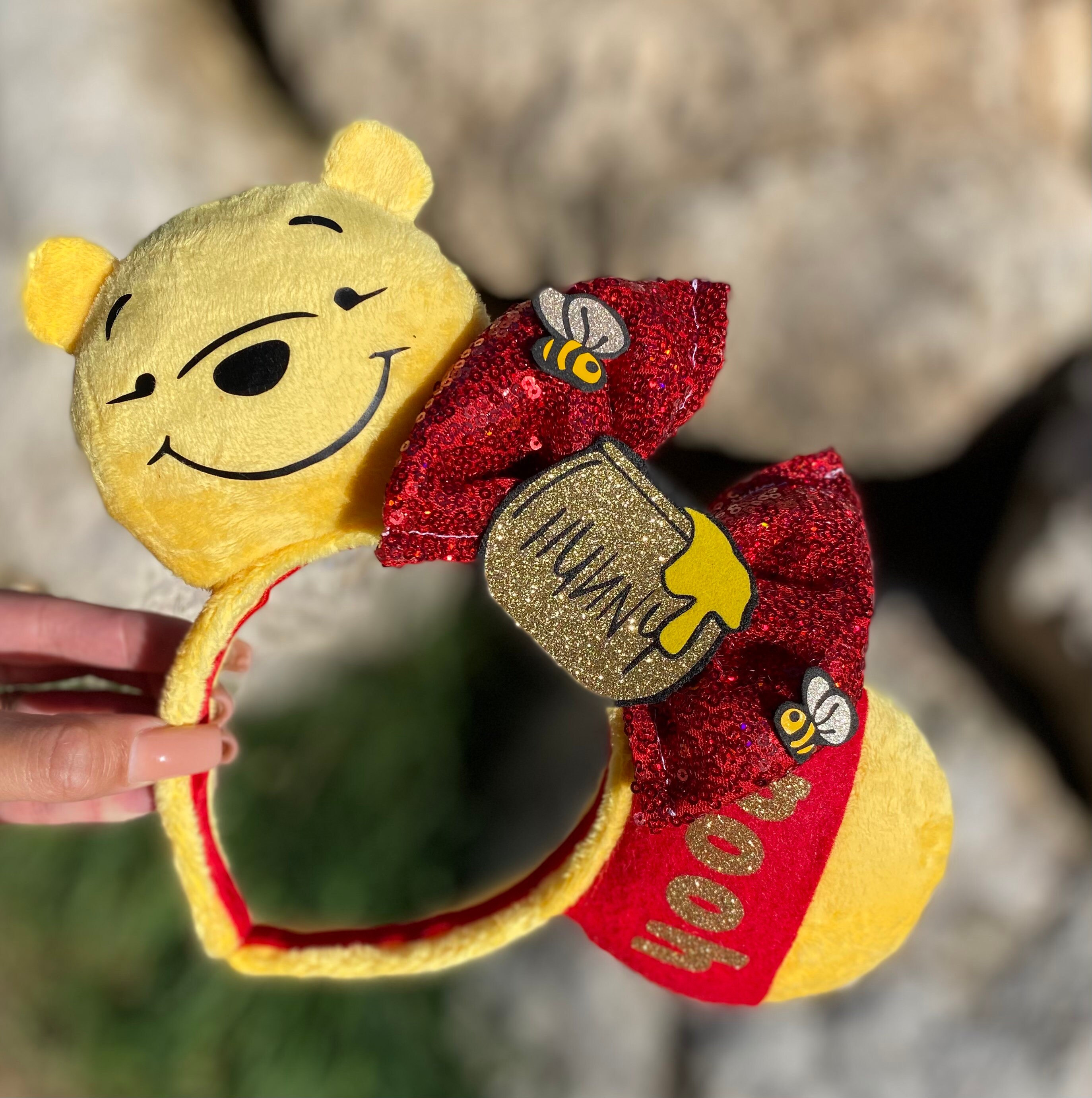 Winnie the Pooh Ears Etsy