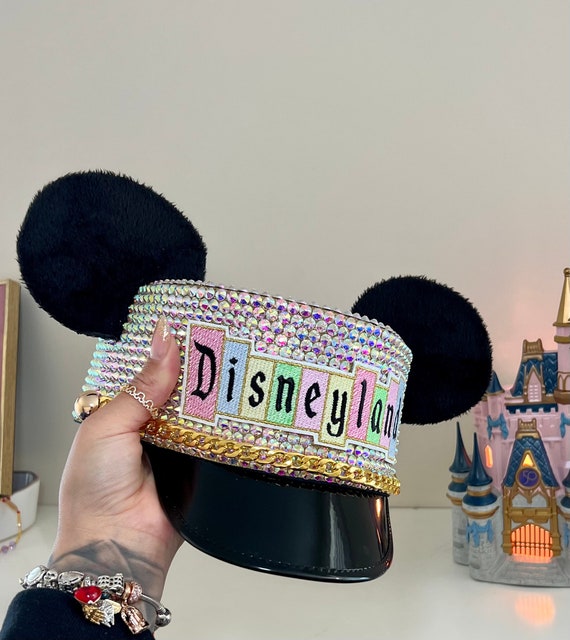 Mickey Rhinestone Conductor Hat. - Etsy