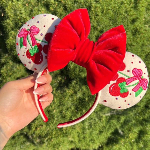 Cherry mouse ears!
