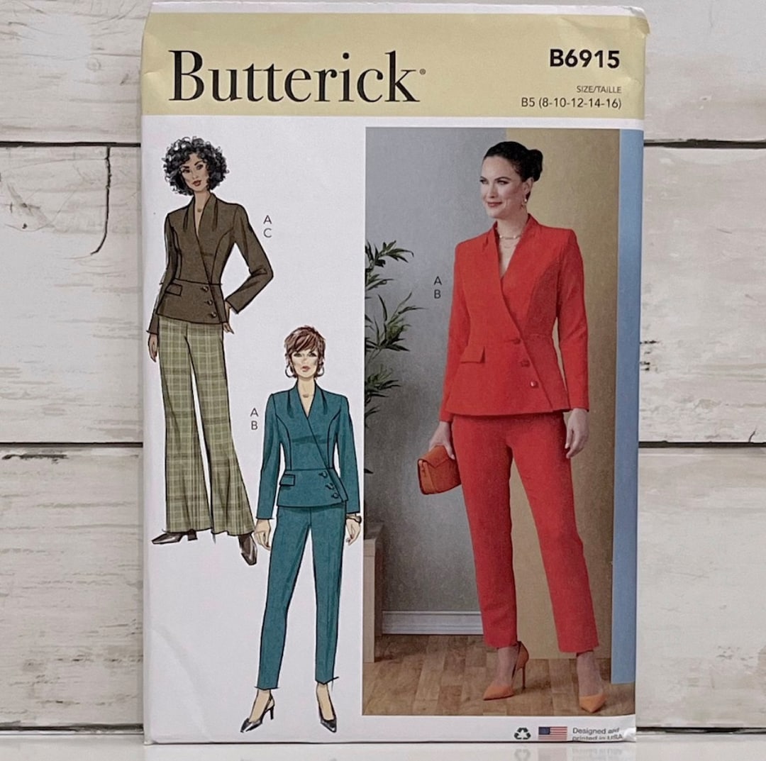 Butterick B6915 Womens Sewing Patterns UNCUT Etsy