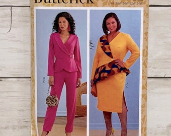 Butterick B6739 Women’s Sewing Patterns PLUS SIZE UNCUT