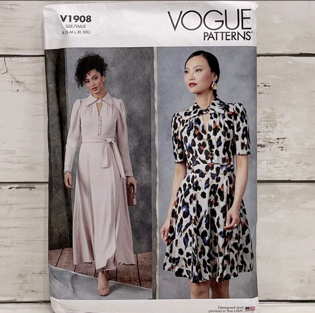 Vogue V1908 Womens Fashion Sewing Patterns UNCUT - Etsy