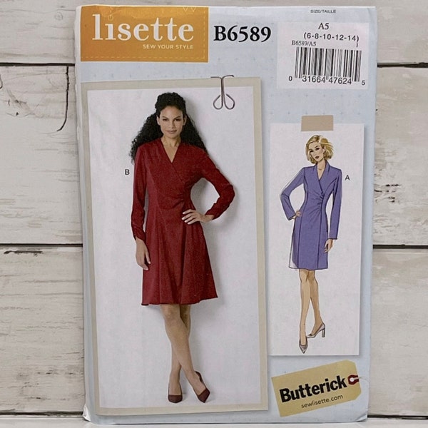 Lisette B6589 Damenmode Schnittmuster UNCUT