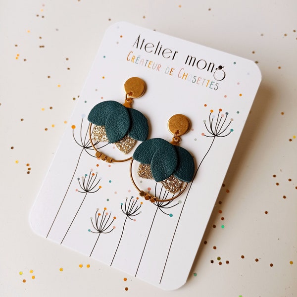 Leather Earrings