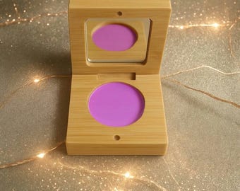 Dusky Pink blusher with Bamboo case