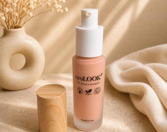 Natural, Vegan, eco friendly Liquid Foundation - F4 FAWN