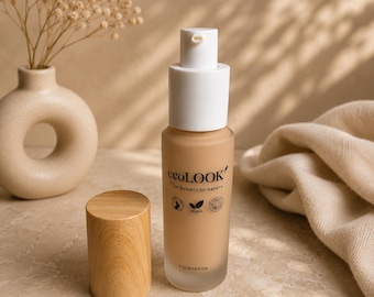 Natural, Vegan, eco-friendly Liquid Foundation - F8 VANILLA