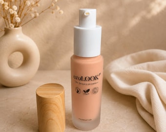 Natural, Vegan, eco friendly Liquid Foundation - 3 BEIGE