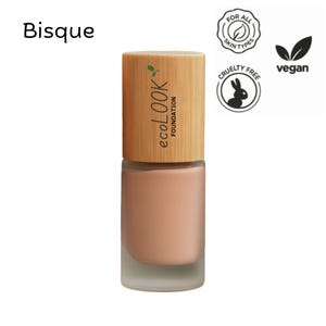 Natural, Vegan, eco-friendly Liquid Foundation- F5 BISQUE