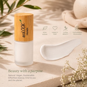 Natural, Vegan eco-friendly Face Primer