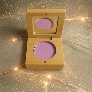 Dark Pink blusher with Bamboo case