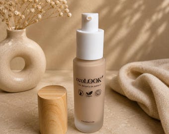 Natural, Vegan, eco-friendly Liquid Foundation - F9 SHELL
