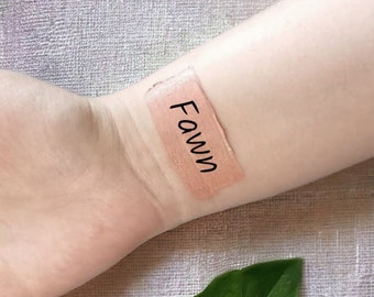 Natural, Vegan, eco-friendly Liquid Foundation -F4 FAWN