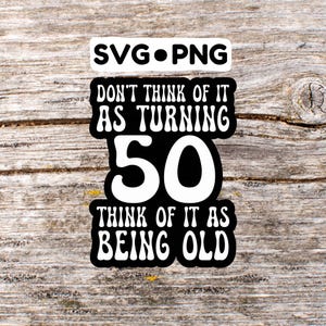 50th Birthday SVG, Happy 50th Birthday SVG, 50th Birthday, Milestone Birthday, 1975, Birthday SVG