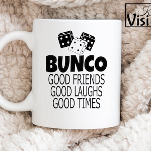 Bunco SVG, Bunco PNG, Bunco Game, Bunco Dice, Bunco Night, Bunco Prize, Bunco Gift, Girls Night, Bunco Girls, Game Night