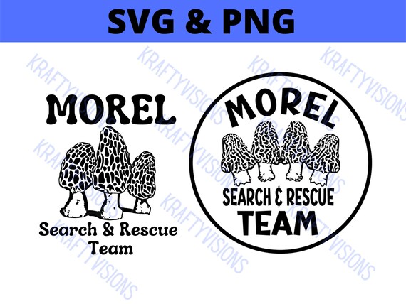 Morel Mushroom SVG Bundle - Etsy