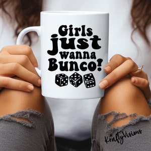 Bunco SVG, Bunco PNG, Bunco Game, Bunco Dice, Bunco Night, Bunco Prize, Bunco Gift, Girls Night, Bunco Girls, Game Night