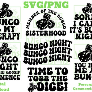 Bunco SVG/PNG Bundle