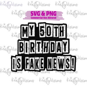 50th Birthday SVG, Happy 50th Birthday SVG, 50th Birthday, Milestone Birthday, 1975, Birthday SVG