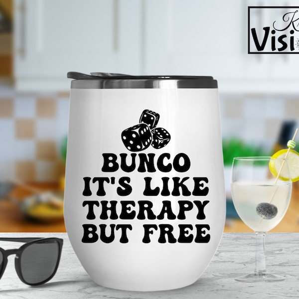 Bunco It's like Therapy but free SVG/PNG