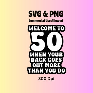 50th Birthday SVG, Happy 50th Birthday SVG, 50th Birthday, Milestone Birthday, 1975, Birthday SVG